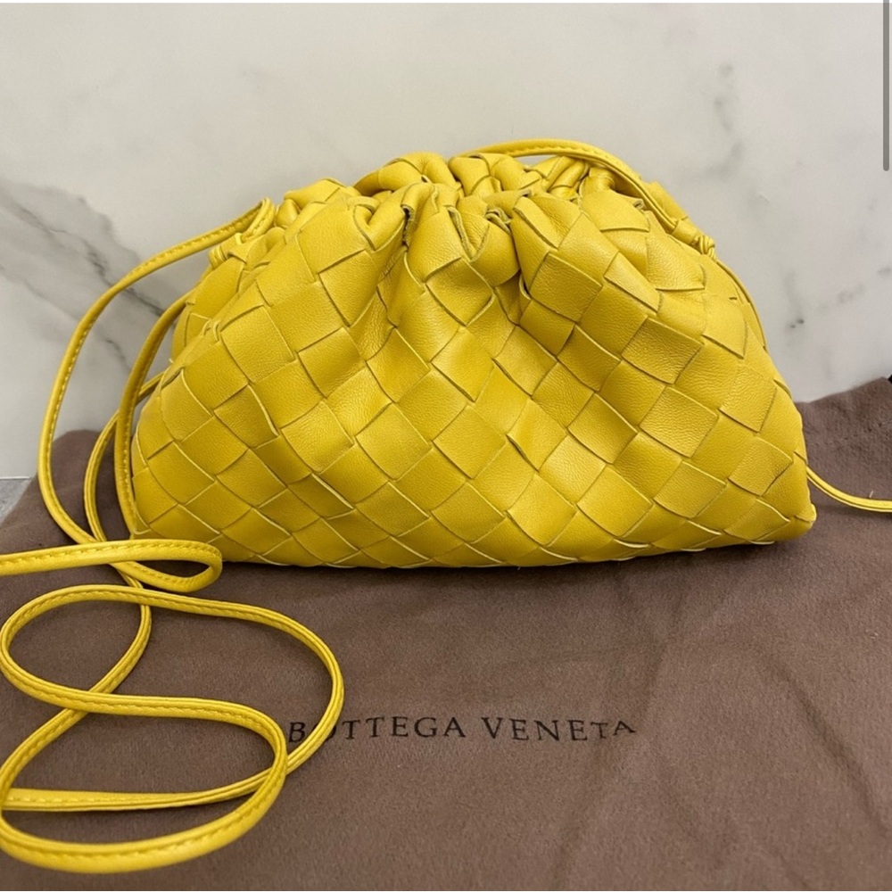 Bottega Veneta mini pouch Yellow
